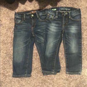 2 Gap Boy jeans